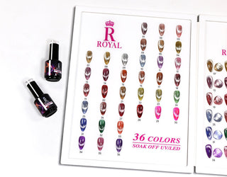 SPARKLY REFLECTIVE CAT EYE COLLECTION | 36 COLORS