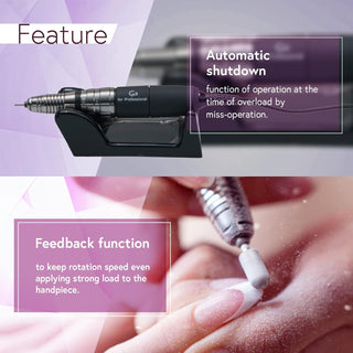 Urawa - Professional Portable Nail Drill G3 Series - Black